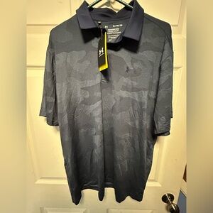 Under Armour Men's Playoff Performance Camo Jacquard Polo